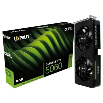 Видеокарта Palit GeForce RTX 5060 Dual 8GB (2814219117)