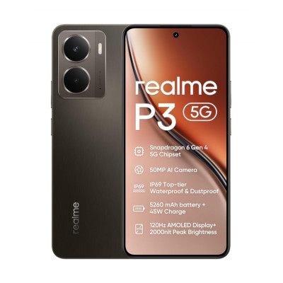 Мобильный телефон Realme P3 8/256GB Gray EU (2755)