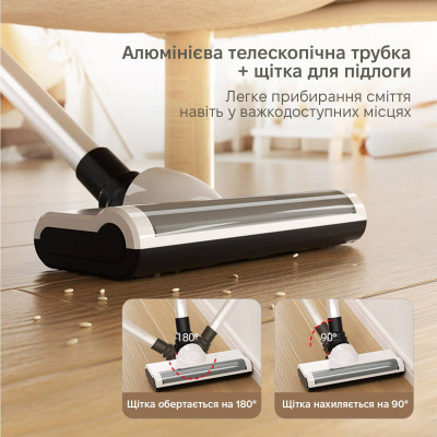 Аккумуляторный пылесос Inspire A-091-1 White Аккумуляторный пылесос Inspire A-091-1 White