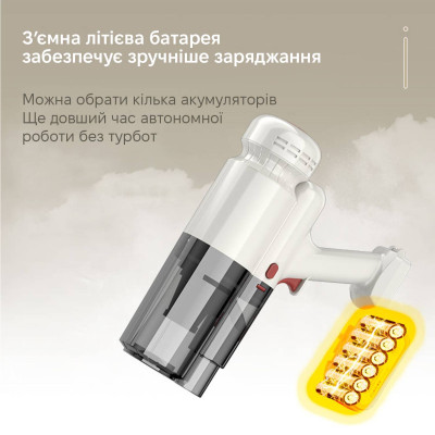 Аккумуляторный пылесос Inspire A-091-1 White Аккумуляторный пылесос Inspire A-091-1 White