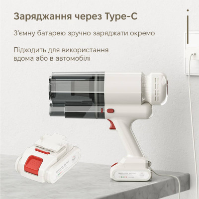 Аккумуляторный пылесос Inspire A-091-1 White Аккумуляторный пылесос Inspire A-091-1 White
