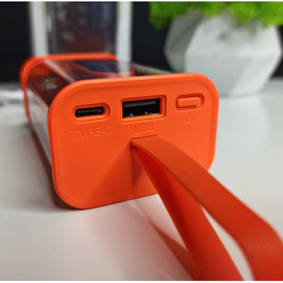 Портативный повербанк No Brand Power Bank 10000 mAh Оранжевый (2104618813) Портативный повербанк No Brand Power Bank 10000 mAh Оранжевый (2104618813)