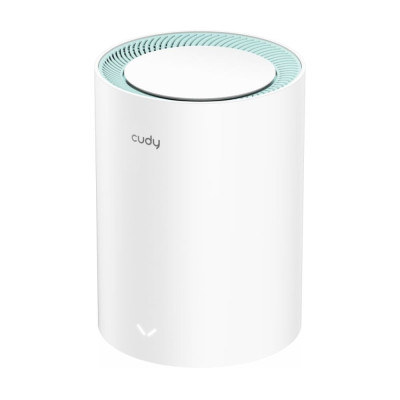 Маршрутизатор двухдиапазонный гигабитный Cudy M1300 WiFi Mesh WiFi 5 1-Pack AC1200 Белый (2802792702)