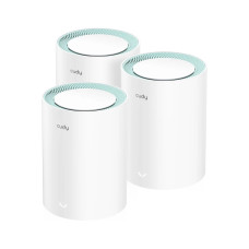 Маршрутизатор дводіапазонний гігабітний Cudy M1300 WiFi Mesh WiFi 5 3-Pack Білий (2804360996)