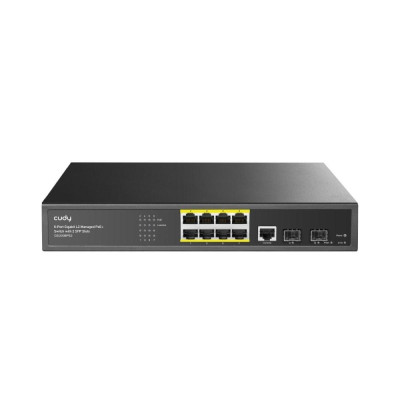 PoE-коммутатор Cudy GS2008PS2 управляемый L2 гигабитный 120W 11 портов (2804913233) PoE-коммутатор Cudy GS2008PS2 управляемый L2 гигабитный 120W 11 портов (2804913233)