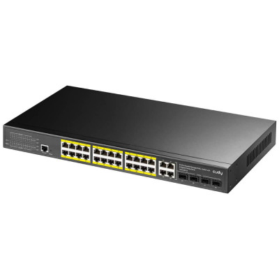 PoE-комутатор Cudy GS2028PS4 29 портів керований L2 гігабітний 300W (2806218372)