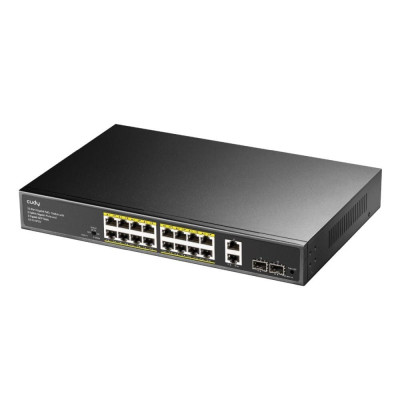 PoE-коммутатор неуправляемый гигабитный Cudy GS1018PS2 20 портов 200W (2806227709)