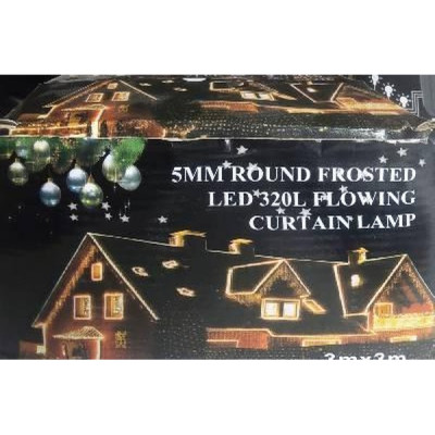 Гирлянда штора No Brand Водопад 300x300 см 320 LED Белый свет (2816368848) Гирлянда штора No Brand Водопад 300x300 см 320 LED Белый свет (2816368848)