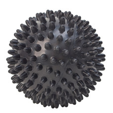 Колючий мяч TECOFIT Fitness PVC Spiky ball 7 см Черный (TOP20026015)