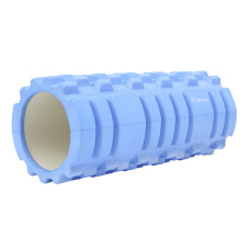 Массажный ролик TECOFIT Foam roller 33x14 см Голубой (TOP18013781)
