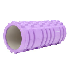 Массажный ролик TECOFIT Foam roller 33x14 см Фиолетовый (TOP18013781/3)