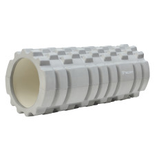 Массажный ролик TECOFIT Foam roller 33x14 см Серый (TOP18013781/2)