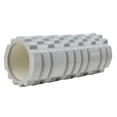 Массажный ролик TECOFIT Foam roller 33x14 см Серый (TOP18013781/2)