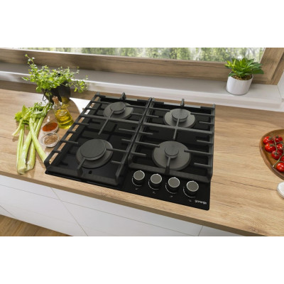 Газовая варочная поверхность Gorenje GT642AB Черный (6735429) Газовая варочная поверхность Gorenje GT642AB Черный (6735429)
