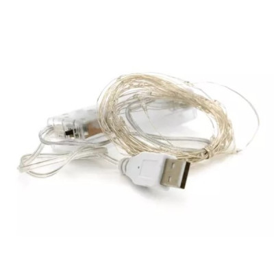 Світлодіодна гірлянда No Brand 30 LED 5 м 3 шт Білий (2104618838) Світлодіодна гірлянда No Brand 30 LED 5 м 3 шт Білий (2104618838)