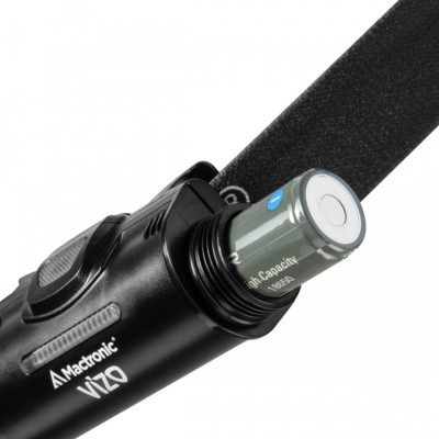 Фонарь налобный Mactronic Vizo 71х34х32 мм Черный (AHL0022) Фонарь налобный Mactronic Vizo 71х34х32 мм Черный (AHL0022)