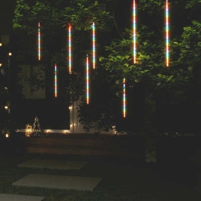 Світлодіодна LED-гірлянда-сосульки для фасаду та вулиці No Brand 50 см Мультиколір (2104618857) Світлодіодна LED-гірлянда-сосульки для фасаду та вулиці No Brand 50 см Мультиколір (2104618857)