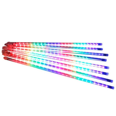 Світлодіодна LED-гірлянда-сосульки для фасаду та вулиці No Brand 50 см Мультиколір (2104618857) Світлодіодна LED-гірлянда-сосульки для фасаду та вулиці No Brand 50 см Мультиколір (2104618857)