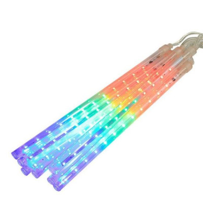 Світлодіодна LED-гірлянда-сосульки для фасаду та вулиці No Brand 50 см Мультиколір (2104618857) Світлодіодна LED-гірлянда-сосульки для фасаду та вулиці No Brand 50 см Мультиколір (2104618857)