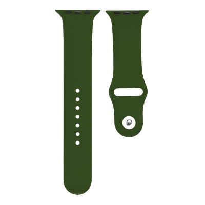 Ремінець ANCHOR Apple Watch Band Silicone One-Piece Size-S Watch 41/Watch 40/Watch 38mm Cypress Green (11342_3461963)