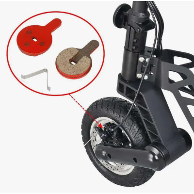 Гальмівні колодки для електросамокату No Brand Kugoo Kirin G2 Pro/MAX/ G1 2 шт (V4T-0031-42) Гальмівні колодки для електросамокату No Brand Kugoo Kirin G2 Pro/MAX/ G1 2 шт (V4T-0031-42)