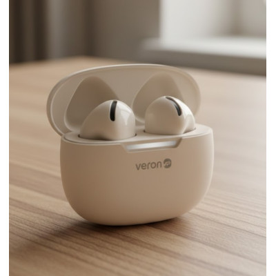 Беспроводные наушники TWS Veron E38 Airy Bluetooth 5.3 White (2104618868) Беспроводные наушники TWS Veron E38 Airy Bluetooth 5.3 White (2104618868)