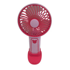 Портативний вентилятор Mini Fan TX-265 6368 USB 1.5 Вт Рожевий (c05e390b)