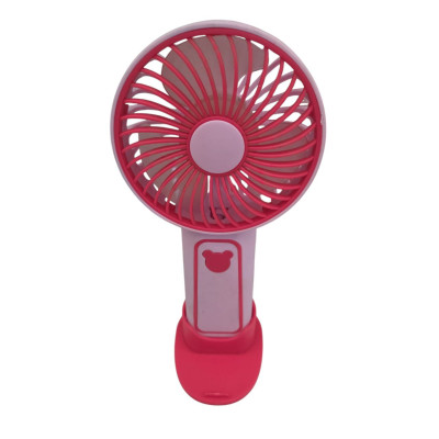 Портативний вентилятор Mini Fan TX-265 6368 USB 1.5 Вт Рожевий (c05e390b)