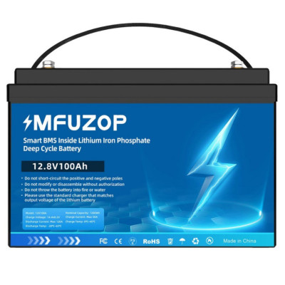 Аккумулятор MFUZOP LiFePO4 12,8 V 100 Ah (2104618904)