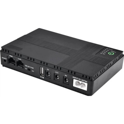 Джерело живлення для роутера Merlion MINI DC1018P 18 Вт 10400 mAh (2104618907) Джерело живлення для роутера Merlion MINI DC1018P 18 Вт 10400 mAh (2104618907)