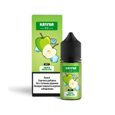 Набор компонентов для самозамеса солевой заправки FlavorLab Kayfun Ice 30 мл 0-50 мг Triple Apple Ice (18739-hbr)