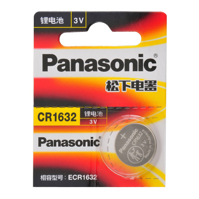 Батарейка дискова Panasonic CR1632 3V (18589-hbr)
