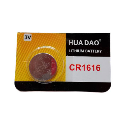 Батарейка дискова HUA DAO CR1616 3V (18586-hbr)