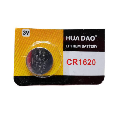 Батарейка дискова HUA DAO CR1620 3V (18588-hbr)