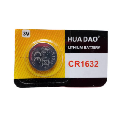 Батарейка дискова HUA DAO CR1632 3V (18590-hbr)