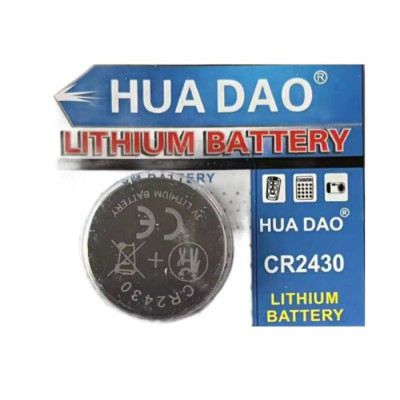 Батарейка дискова HUA DAO CR2430 3V (18592-hbr)