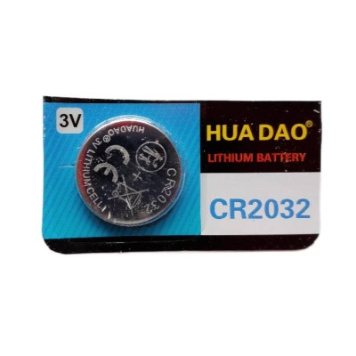Батарейка дискова HUA DAO CR2032 3V (18600-hbr)