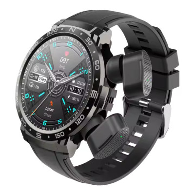 Смарт-часы с наушниками Lemfo Q10 Black (18754-hbr) Смарт-часы с наушниками Lemfo Q10 Black (18754-hbr)