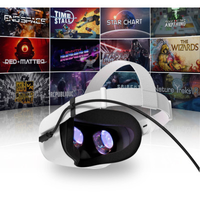 Кабель с усилителем Oculus Link USB 3.2 Type-C для Quest 2/3/Pro/Pico 4 9V 2A 5 м Черный (AC-5mGB9V2A) Кабель с усилителем Oculus Link USB 3.2 Type-C для Quest 2/3/Pro/Pico 4 9V 2A 5 м Черный (AC-5mGB9V2A)