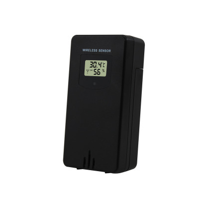 Зовнішній бездротовий датчик Miso Fanju 433.92 МГц IP44 Чорний (RF3362G)