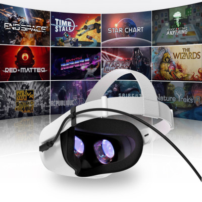 Кабель передачи данных Oculus Link USB-C 3.2 Type-C для Quest 2/3/Pro/Pico 4 5 м Черный (CC-5mGB) Кабель передачи данных Oculus Link USB-C 3.2 Type-C для Quest 2/3/Pro/Pico 4 5 м Черный (CC-5mGB)