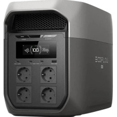 Зарядна станція EcoFlow Delta 3 Max 2400 Вт 2048 Wh LiFePO4 Dark Grey (EFD3M-G-EU-CBOX)