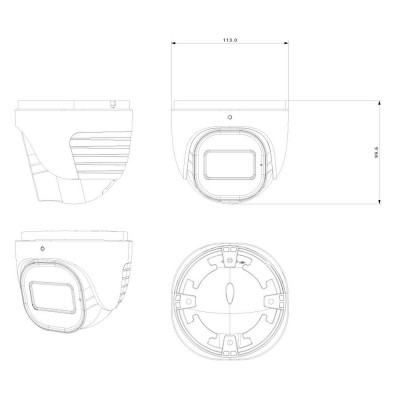 IP-видеокамера Provision ISR DI-340IPEN-MVF-V4 4 Мп (303528) IP-видеокамера Provision ISR DI-340IPEN-MVF-V4 4 Мп (303528)