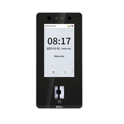 Биометрический терминал ZKTeco SenseFace 4A FP/ID Черный (303929)