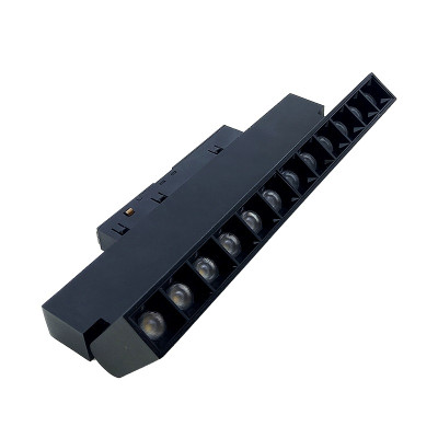 Світильник трековий магнітний Lightwell LW-TRACK-RECTLIGHT-12W 12 Вт Чорний (304414)