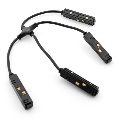 Х образний з'єднувач Lightwell LW-TRACK-X-CONNECTOR 90x17x18 мм Чорний (304426) Х образний з'єднувач Lightwell LW-TRACK-X-CONNECTOR 90x17x18 мм Чорний (304426)