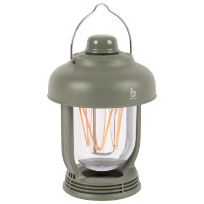 Фонарь кемпинговый Bo-Camp Dekalb Warm LED 100х100х175 мм Зелёный (5818979)