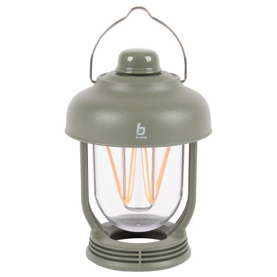 Фонарь кемпинговый Bo-Camp Dekalb Warm LED 100х100х175 мм Зелёный (5818979)