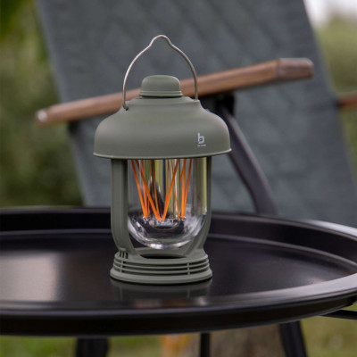 Фонарь кемпинговый Bo-Camp Dekalb Warm LED 100х100х175 мм Зелёный (5818979)