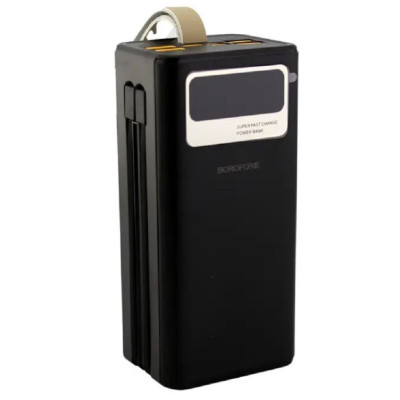Повербанк Borofone Power Bank DBT35A 40000 mAh LED Черный (2104619004)